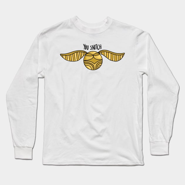 You Snitch Long Sleeve T-Shirt by bookloversclub